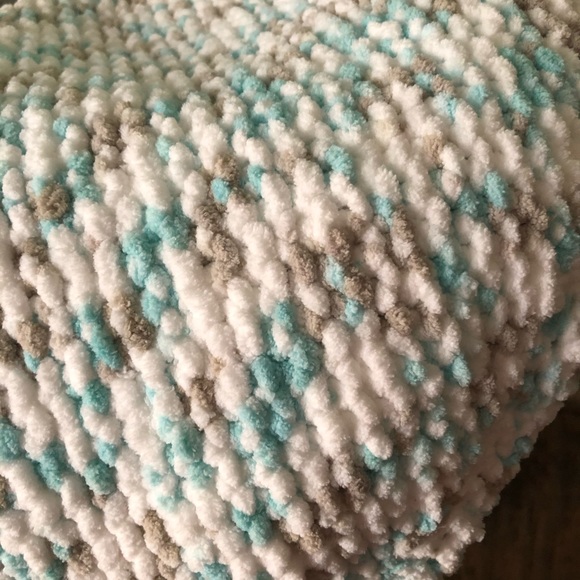 Knitted Baby Blanket - Picture 2 of 4